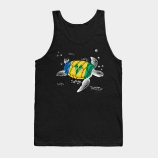 Saint Vincent and the Grenadines Turtle Tank Top